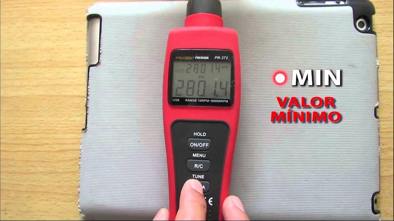 TACÓMETRO DIGITAL  PRASEK PREMIUM PR-372