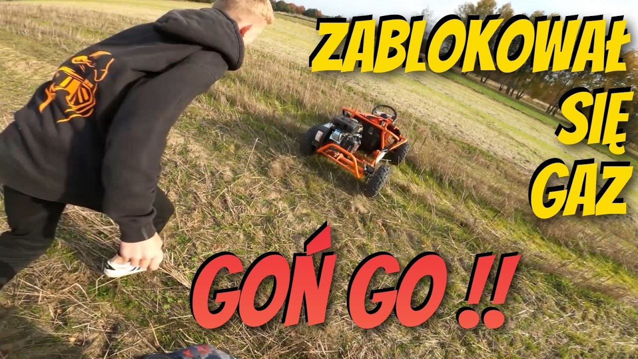 Dachowanie w Buggy jest dość niebezpieczne / Justyna testuje Buggy / Zablokował się gaz i pojechał