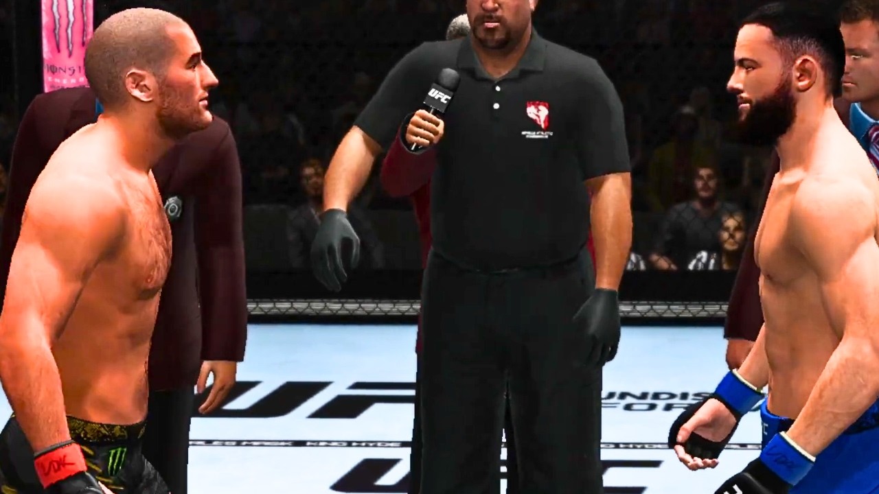Sean Strickland vs Nassourdine Imavov 2 FULL FIGHT | UFC Undisputed Forever AI Simulation Gameplay