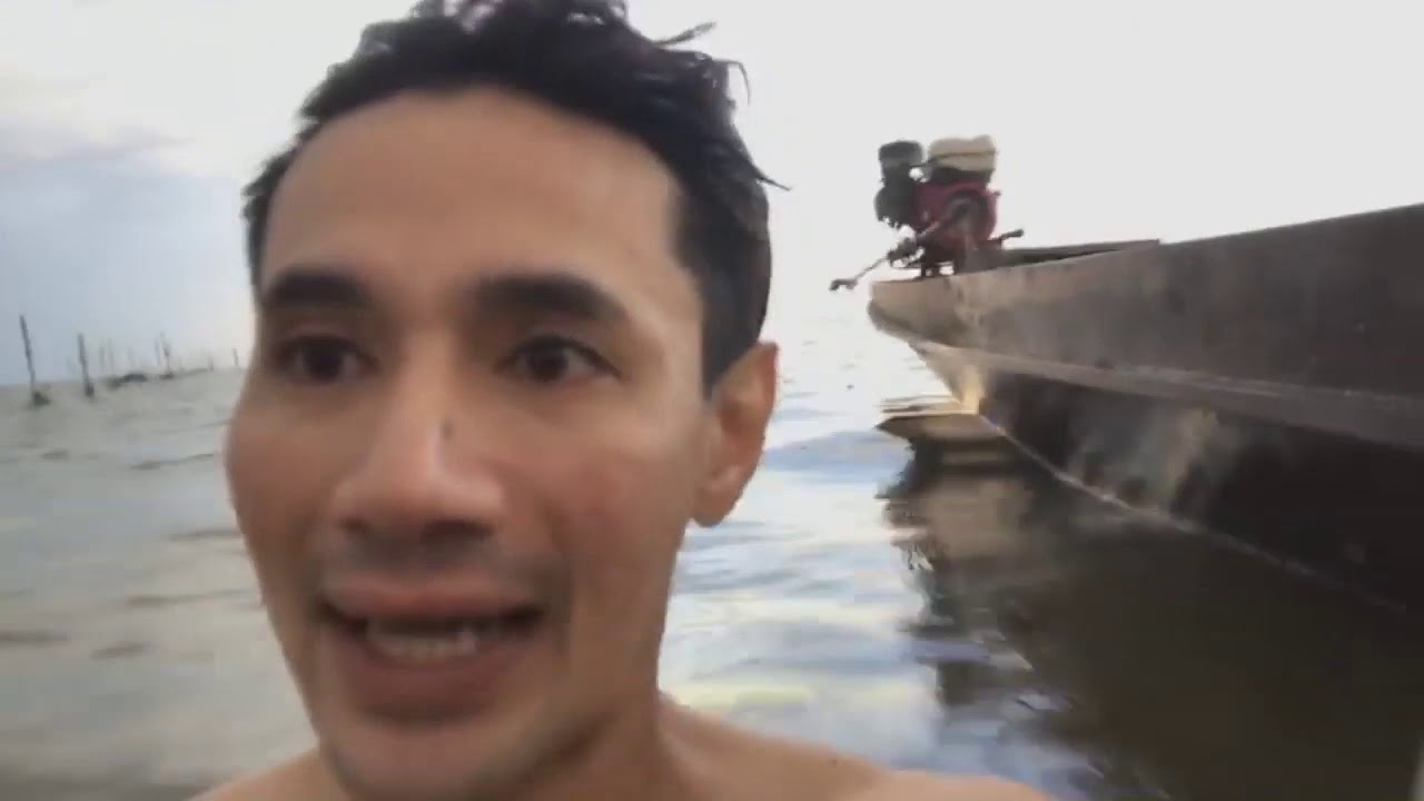 ล่องเรือ​ ดักกุ้ง​ ชมธรรมชาติ​ ปากประ​ พัทลุง