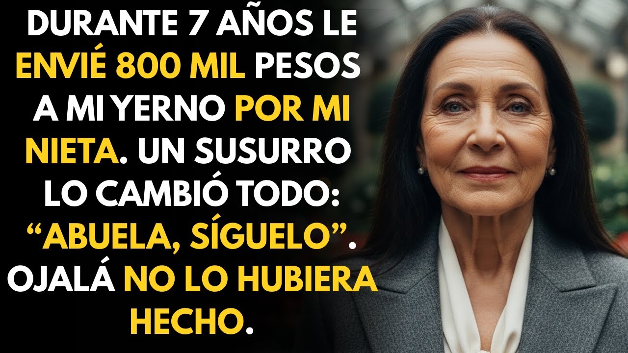 Mi hija murió hace años. Entonces:
