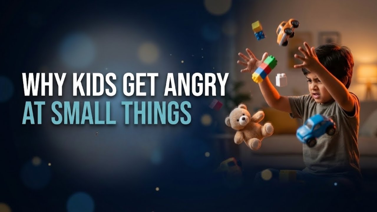 Kids getting angry at the smallest things? Throwing tantrums, shouting, or even hitting? Why???