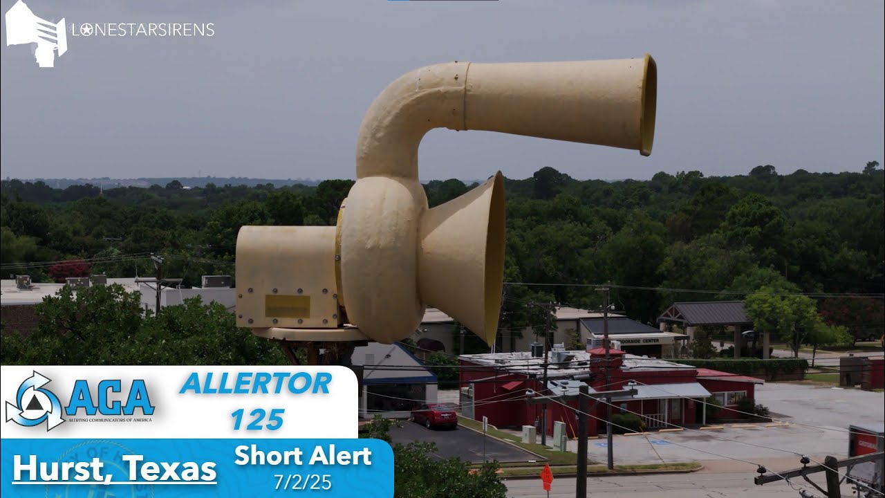 ACA Allertor 125 | Short Alert | Hurst, Texas | 7/2/25