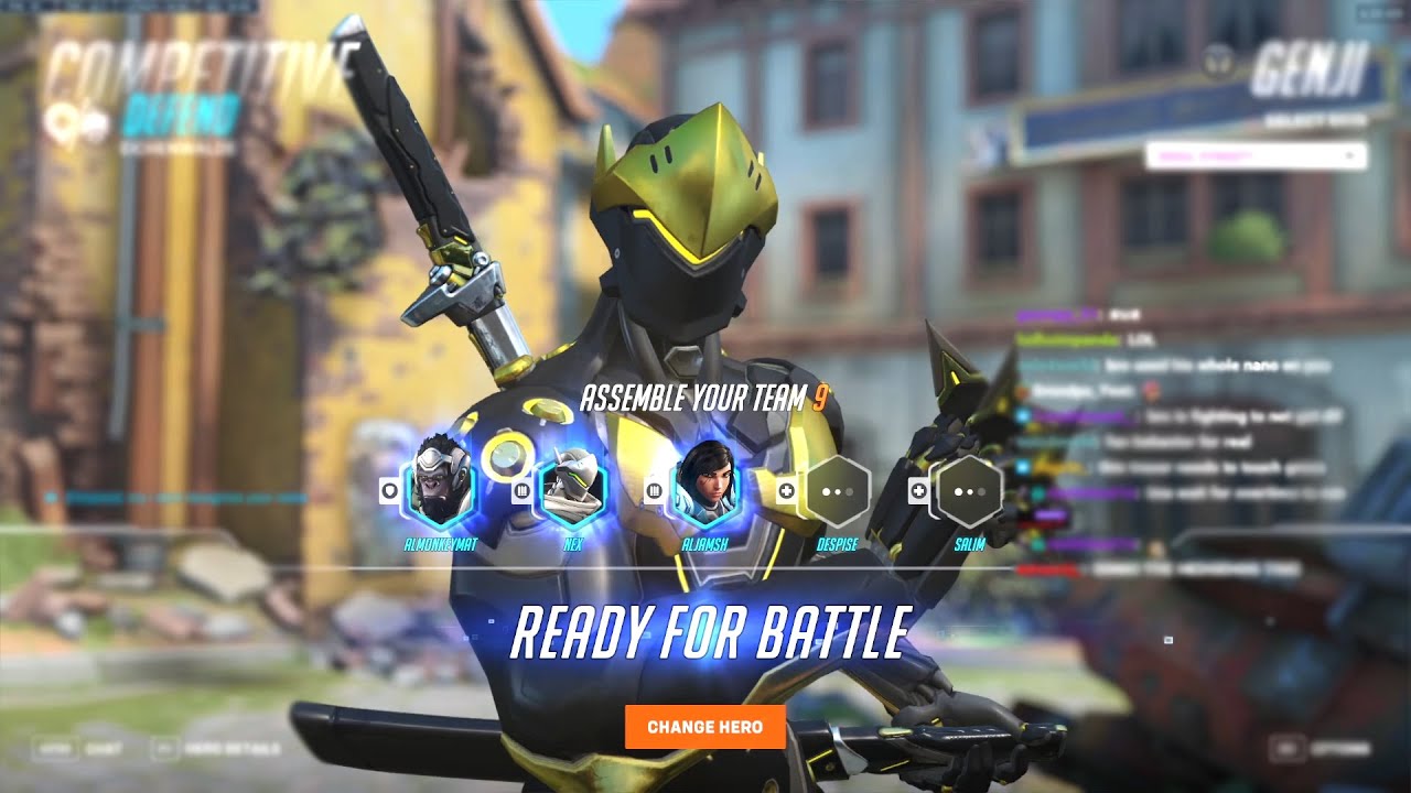 NECROS BEST GENJI IN THE WORLD - OVERWATCH 2 SEASON 8 TOP 500