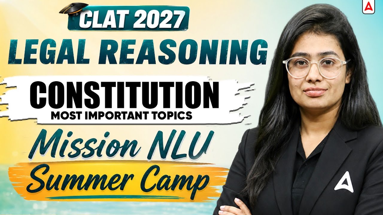 CLAT 2027 Legal Reasoning | Constitution Most Important Topics | Complete One Shot