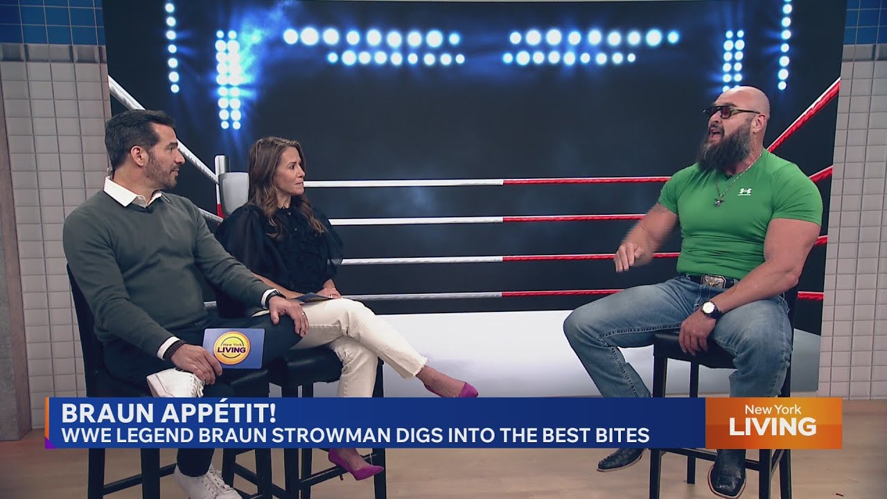 Braun app&eacute;tit! Звезда WWE Брон Строуман пробует лучшие блюда в разных городах Америки