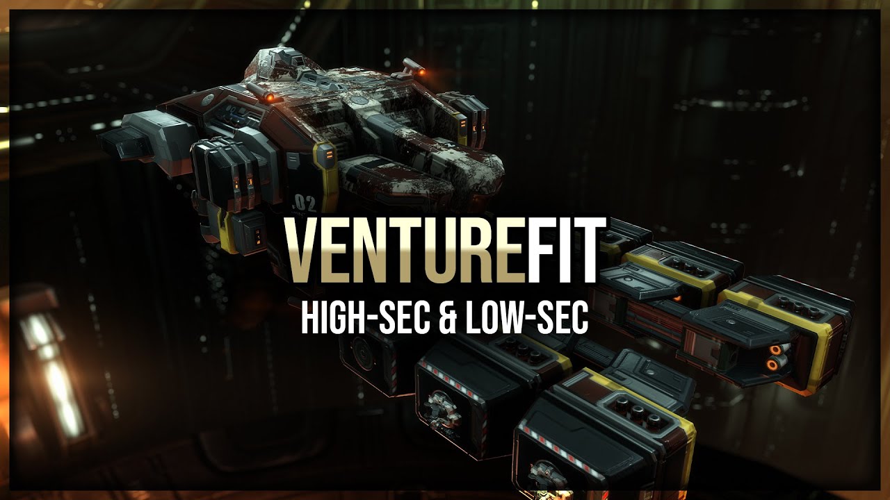Venture Ore Mining Setup for Both High-Sec and Low-Sec &ndash; Eve Online