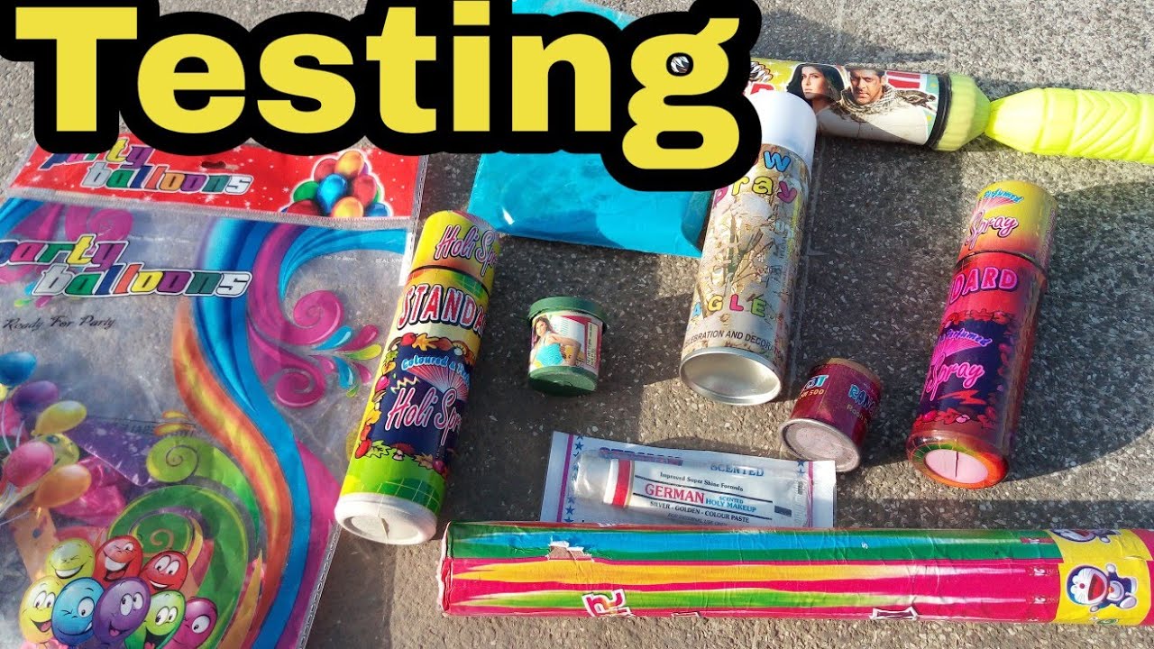 Testing All items |Holi items Testing |Holi Stash Testing |Testing Stash |Special Testing For Holi