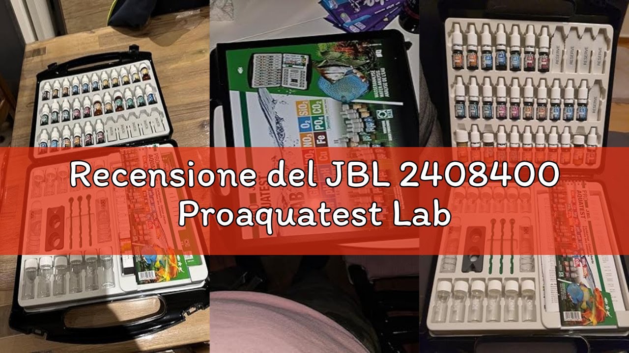 Recensione del JBL 2408400 Proaquatest Lab