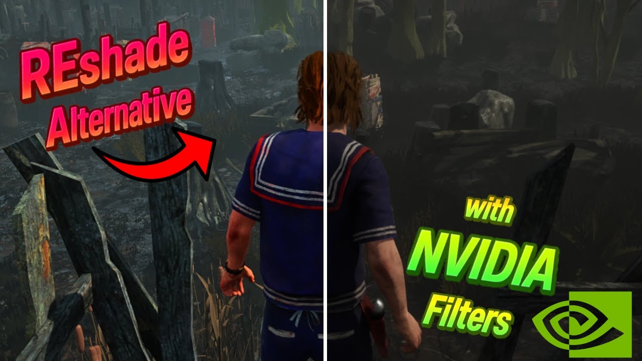 Dead by Daylight | Альтернатива ReShade с использованием ТОЛЬКО фильтров NVIDIA!