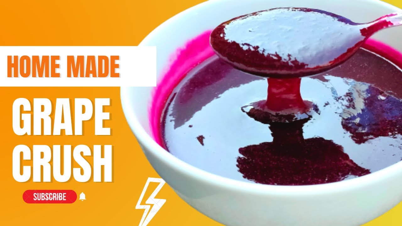 Grape Wine Crush/Sauce | Homemade Grape Crush Recipe | by Sheeja Edward