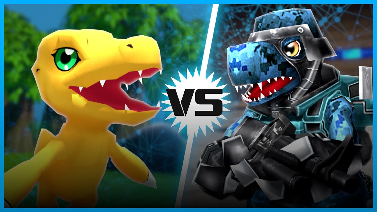 Agumon VS Commandramon (Digimon VS)
