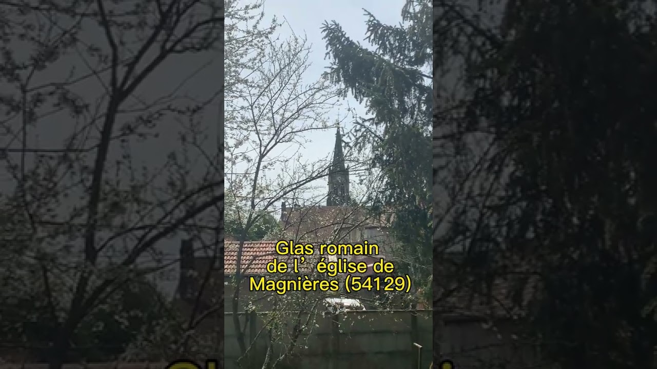 Glas romain de l’église de Magnières (54129).