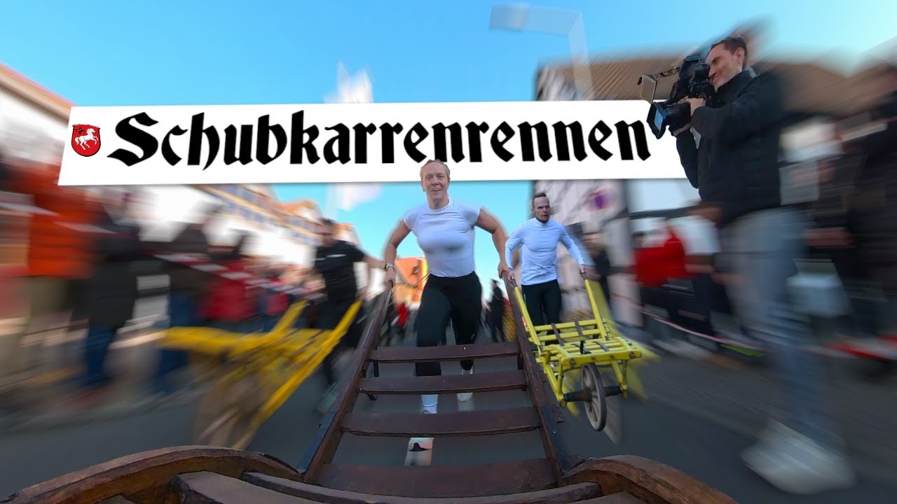 Wir starten beim 100. Schubkarrenrennen in Roßdorf | Das Rennen der etwas anderen Art 🙃