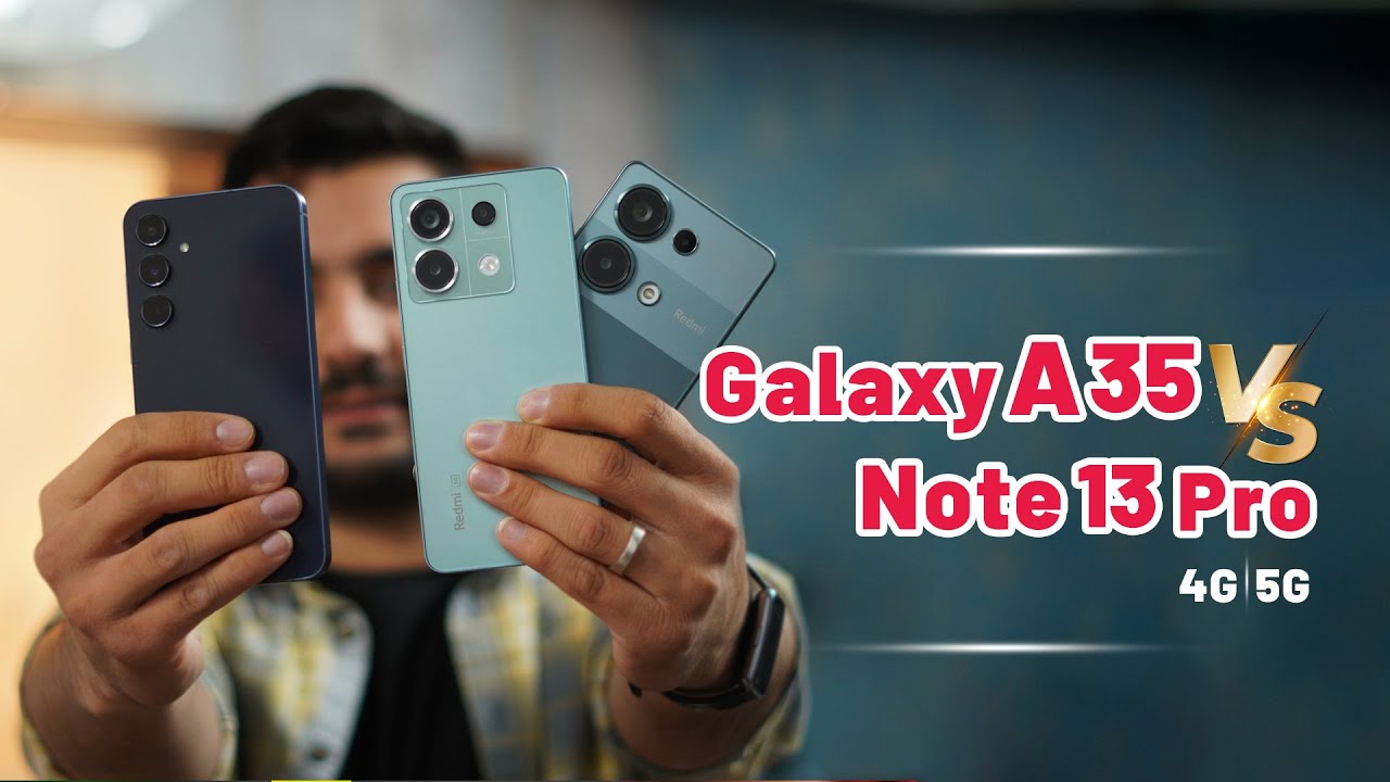 🏆​رقابت جذاب شیائومی و سامسونگ | Galaxy A35 vs Redmi Note13 pro