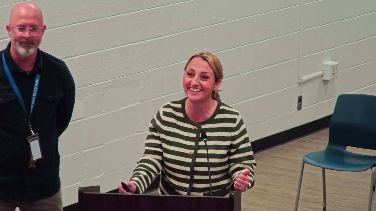 Minooka 201 Board of Education Meeting 03-16-2026