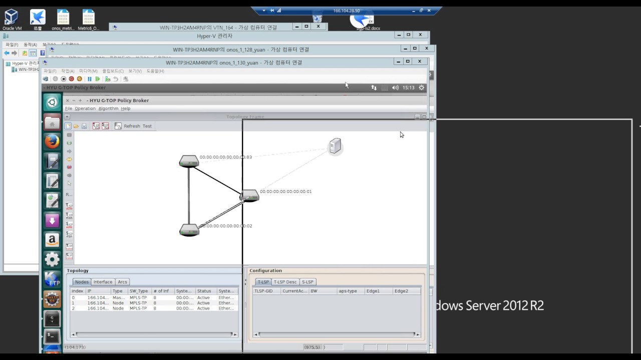 An Experimental Demonstration of HDTD Protocol Using an Extended BGP-LS
