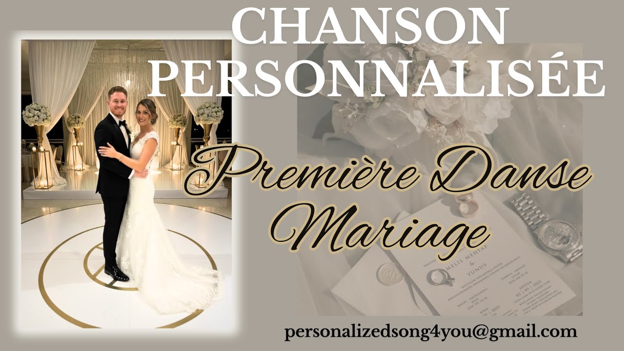 Chanson Personnalisée pour Première Dance de Mariage: Ariane & Simon