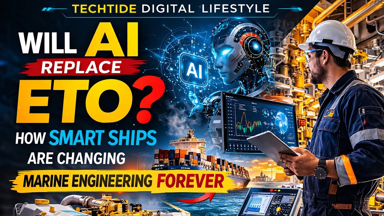 Will AI Replace Marine Engineers & ETO? | The Future of Smart Ships Explained | AI shipping industry