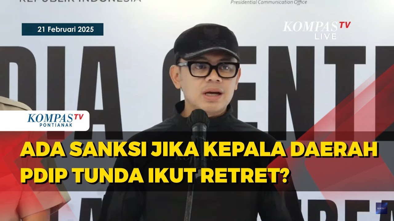 Kepala Daerah PDIP Tunda Retret, Wamendagri Bima Arya Sebutkan Sanksi Bila Tak Ikut Retret