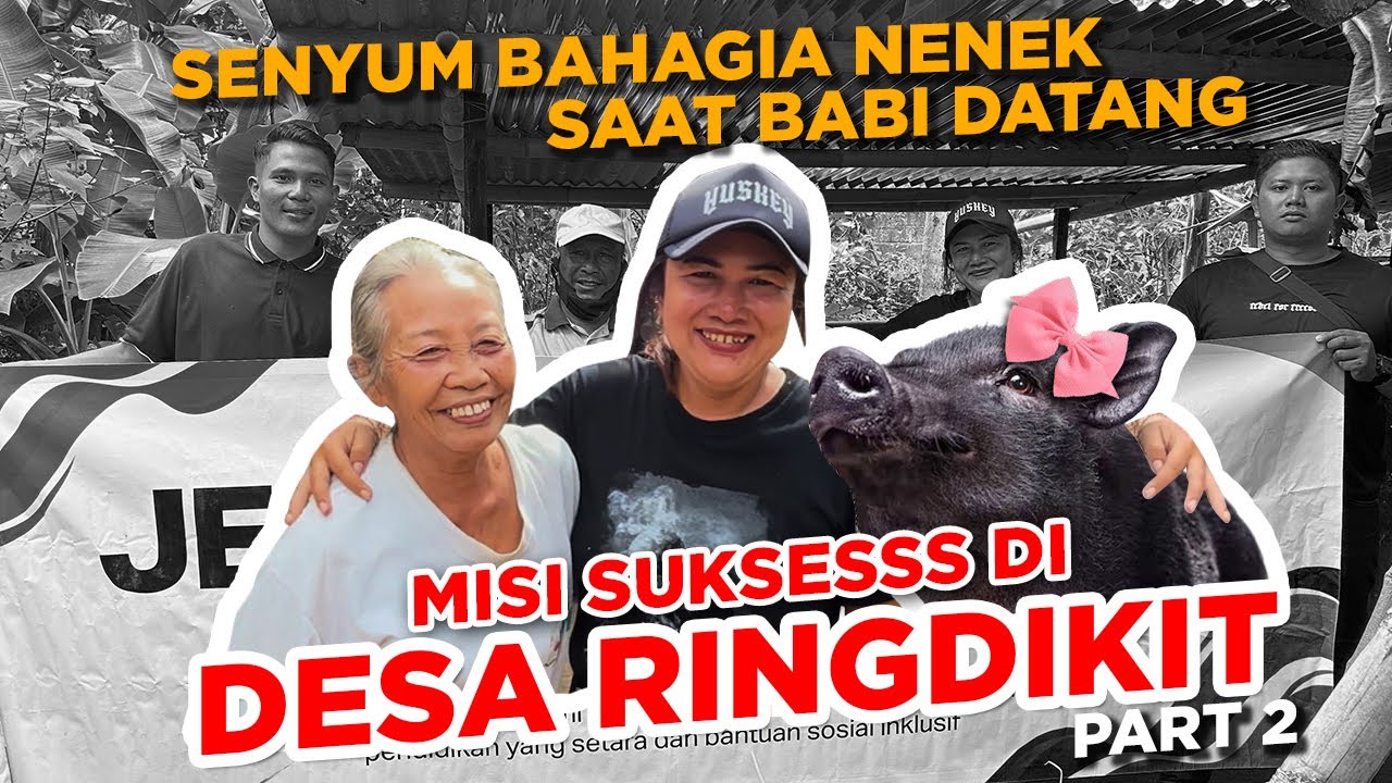 REAKSI NENEK SAAT TERIMA BIBIT BABI BIKIN IKUT SENENG !!!