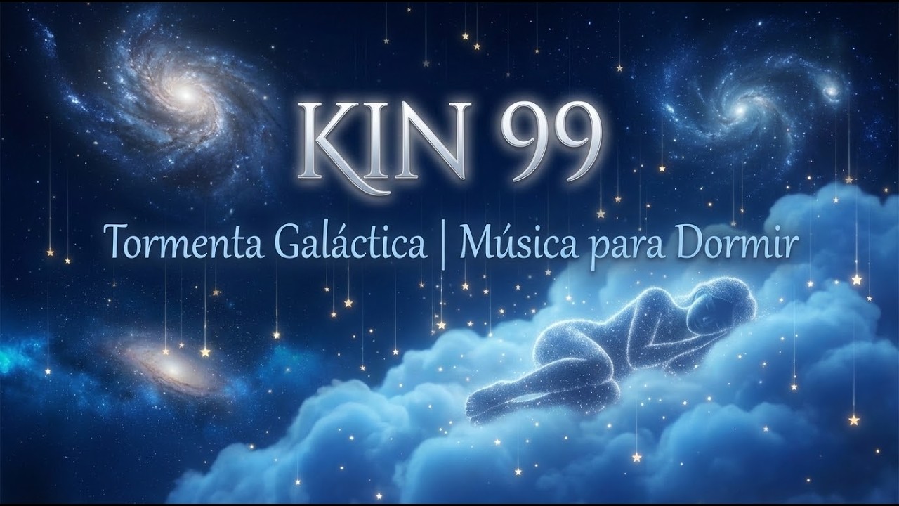 Lluvia para Sanar 🌧️ KIN 99: Tormenta Galáctica Azul | Música para Dormir Profundamente