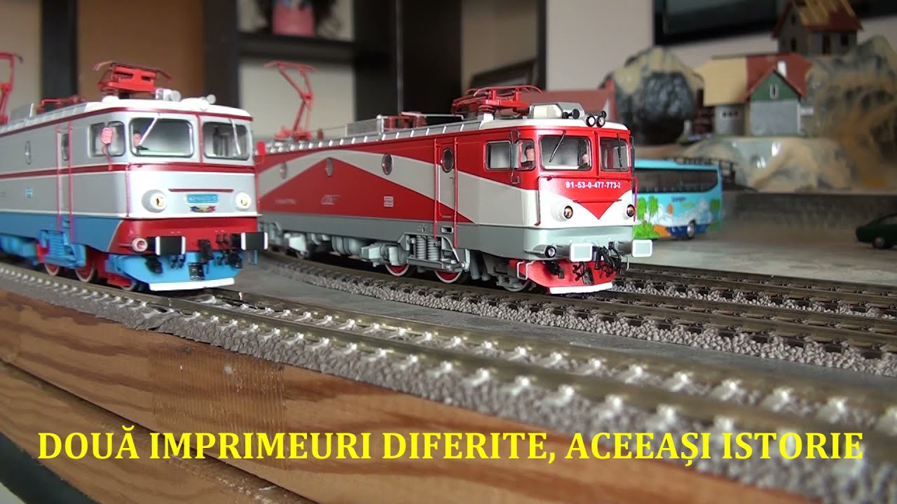🇷🇴  EA 060 Amintiri Feroviare AF MODELS 10012 și 10015 Delfin vechi