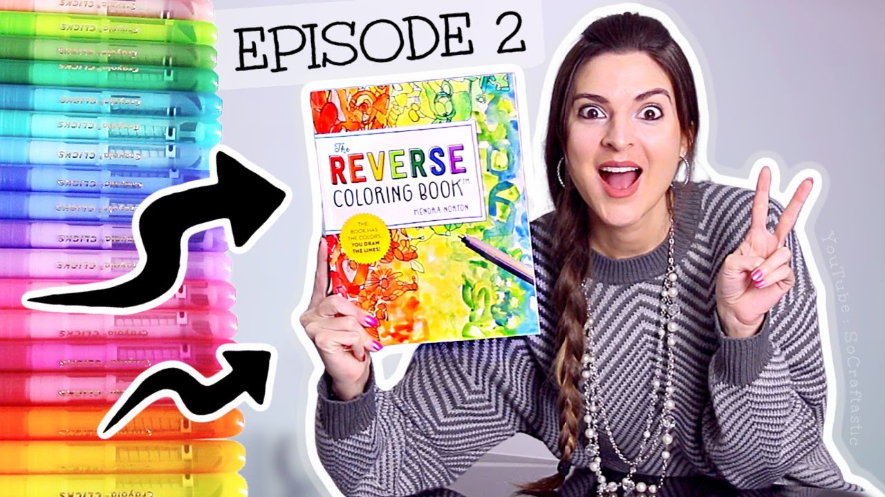 Doodles in a REVERSE COLORING BOOK Again?! ((Episode 2 of Relaxing Zentangles))