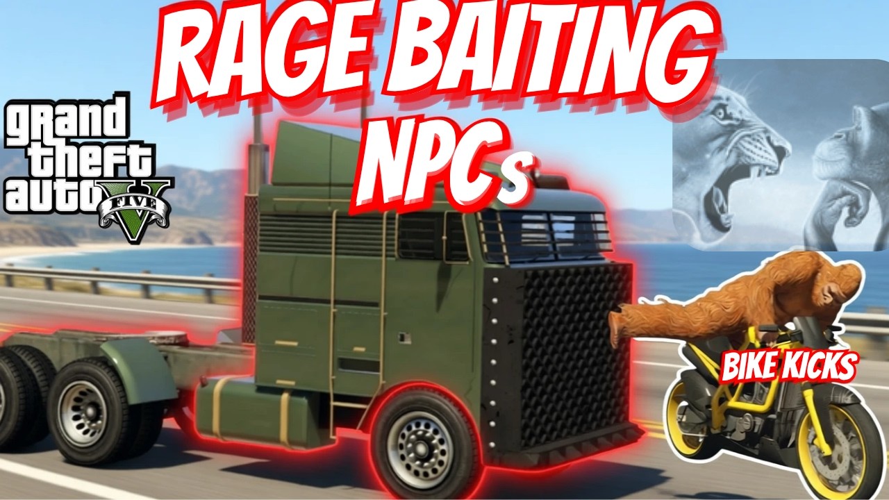 11 Minutes of Angry npc *Rage Baiting* | GTA 5