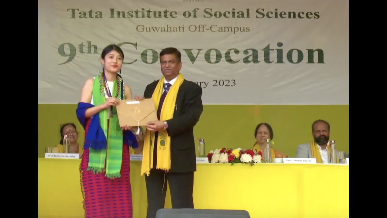 9th Convocation, TISS Guwahati Off-Campus, February 4, 2023