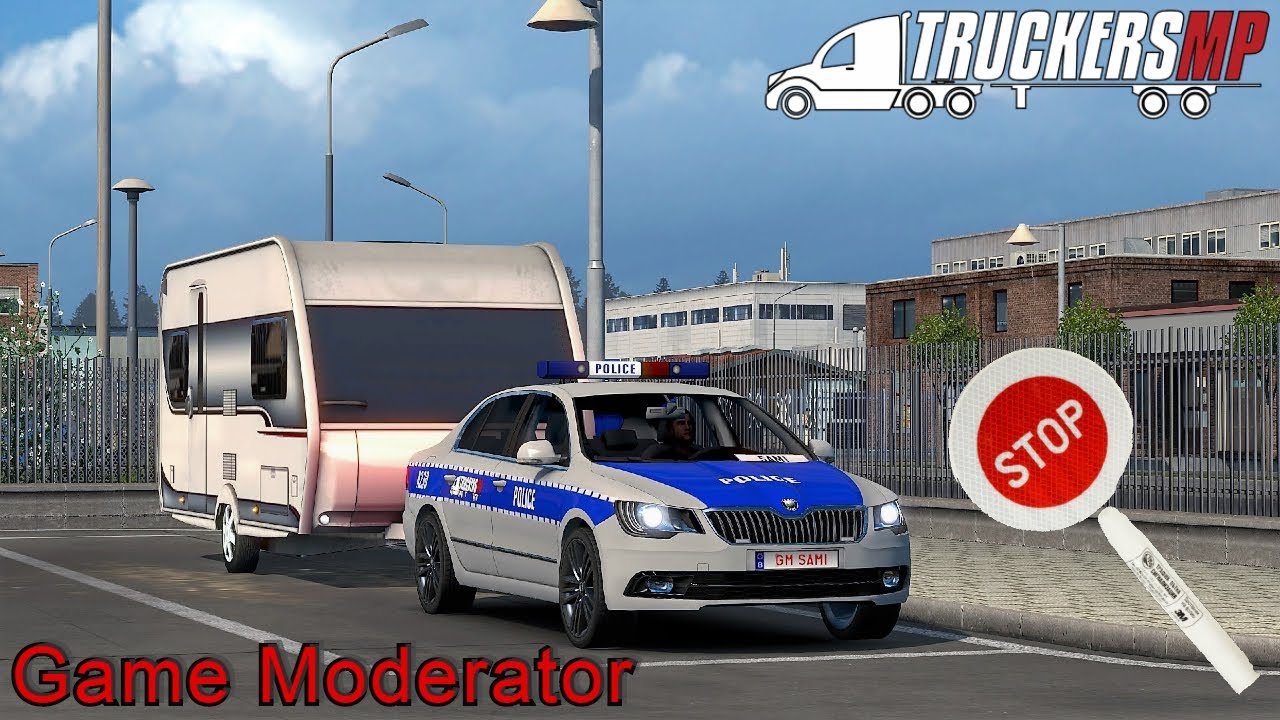 🚓ETS2MP: Calais - Brussel || Admin Patrol || Timelapse🚓