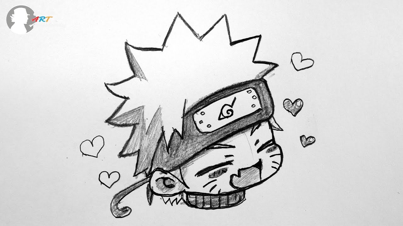 How to Draw Naruto Cute Chibi Step by step