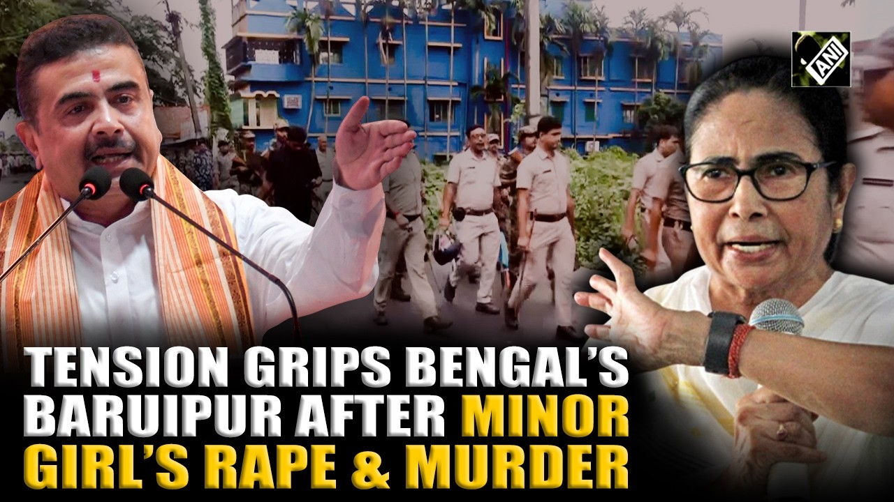 Tension grips West Bengal&rsquo;s Baruipur following alleged rape and murder of minor girl