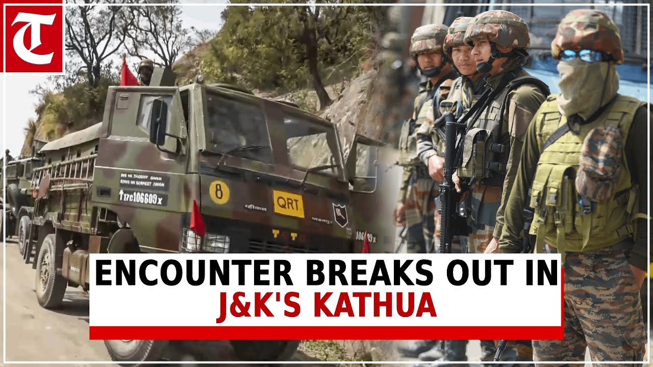 Encounter breaks out between security forces and terrorists in J&K's Kathua