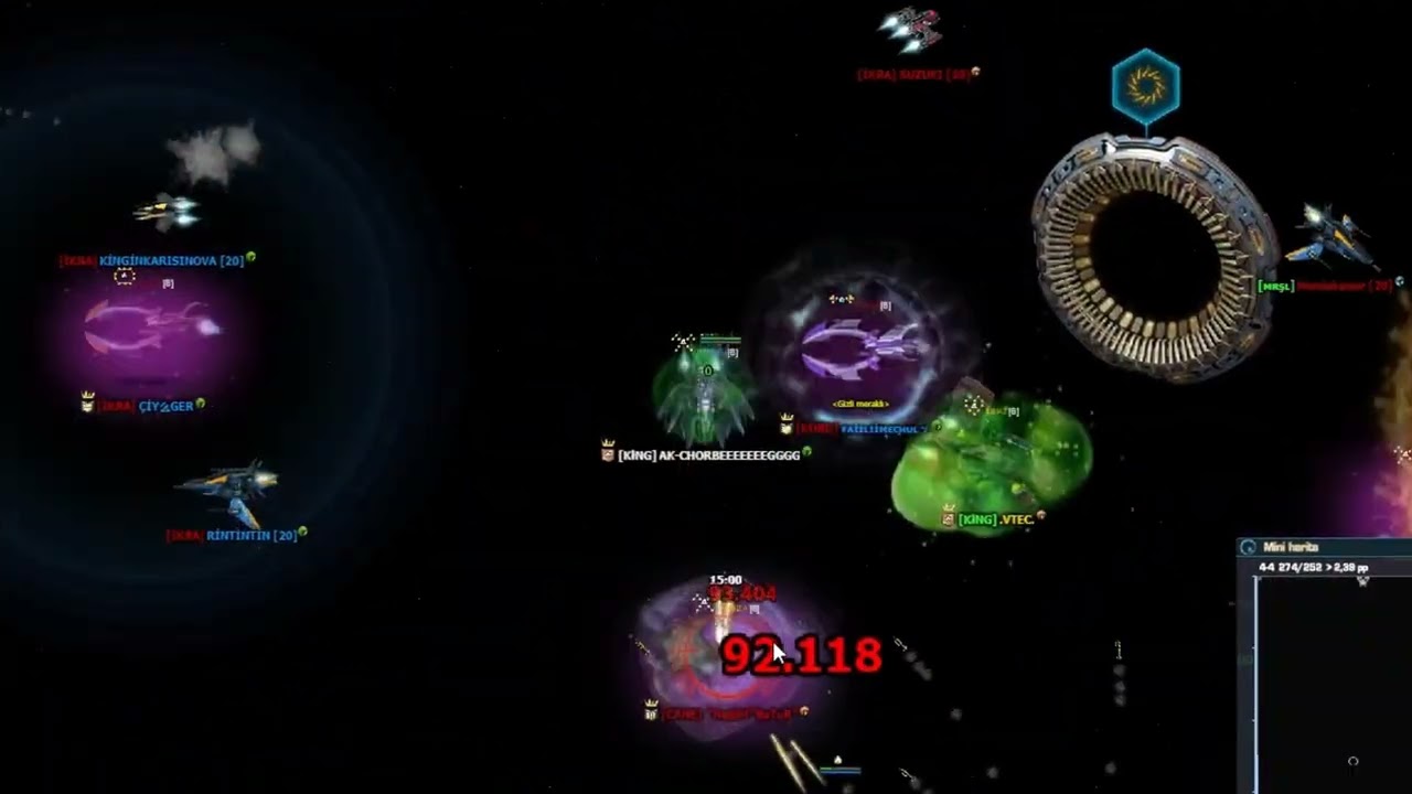 DARKORBIT TR4-6 IKRA[NPC] KESIM - CHATTEN KESENLERE OZEL -PART1