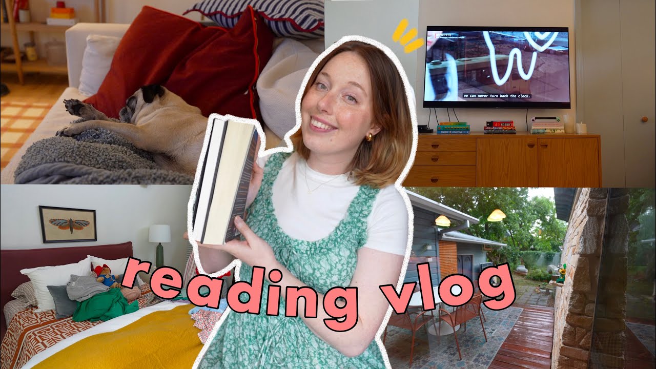 cozy reading vlog: 2 amazing fantasy novels + resetting my house