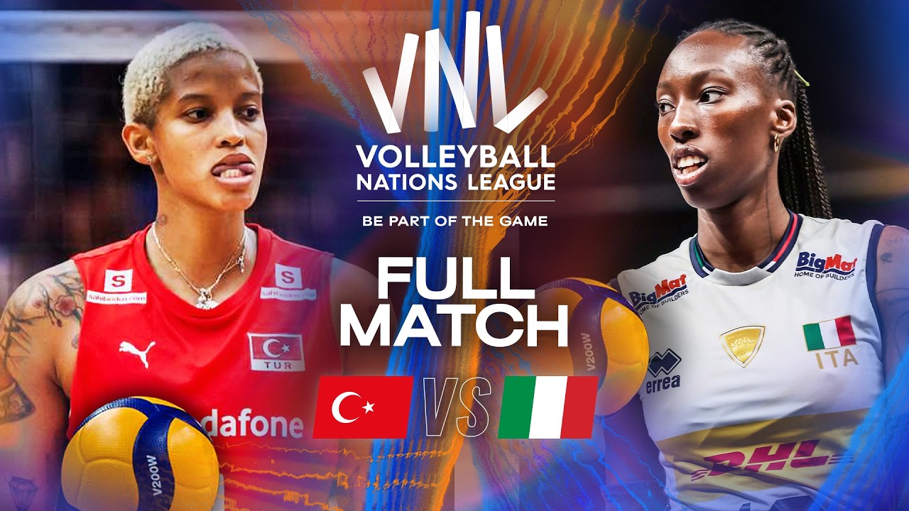 T&uuml;rkiye 🇹🇷 vs. Italy 🇮🇹 | VNL 2025 - Full Match | Week 3