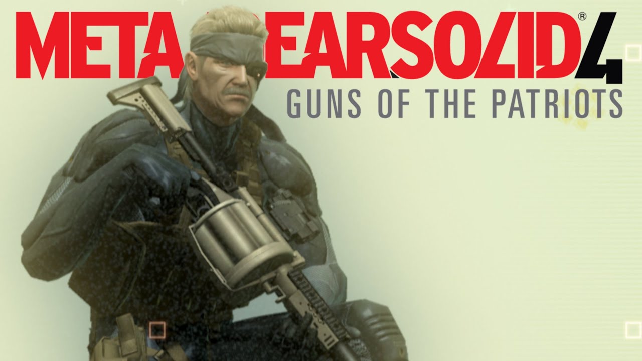 Metal Gear Solid 4 - All Weapons Showcase | Complete