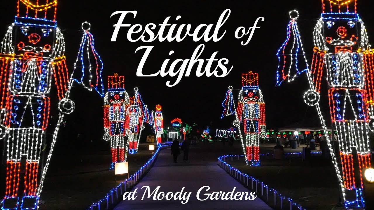 Festival of Lights at Moody Gardens