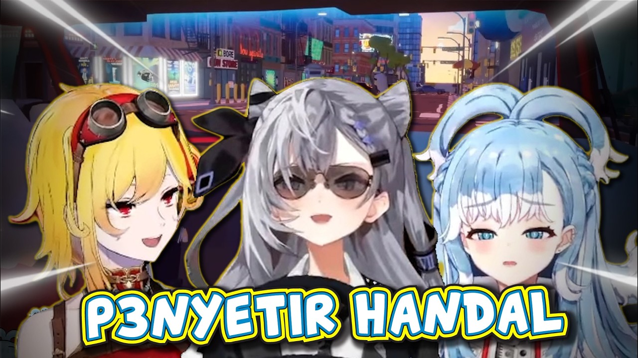 HoloH3ro Menyetir Menuju HoloL3mao (Zeta, Kaela, Kobo)