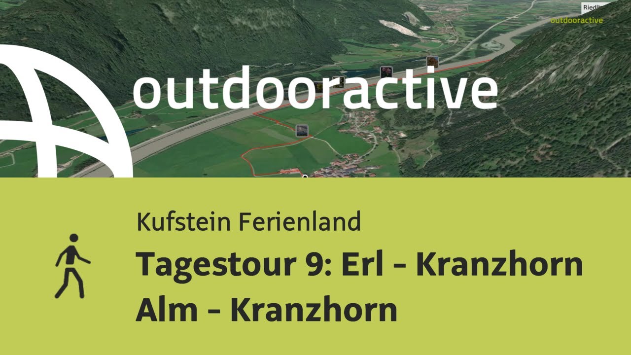 Wanderung im Kufstein Ferienland: Tagestour 9: Erl - Kranzhorn Alm - Kranzhorn