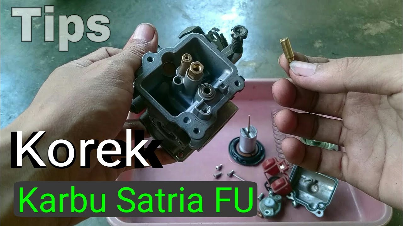 Setting karbu Satria FU Jurus Kencang