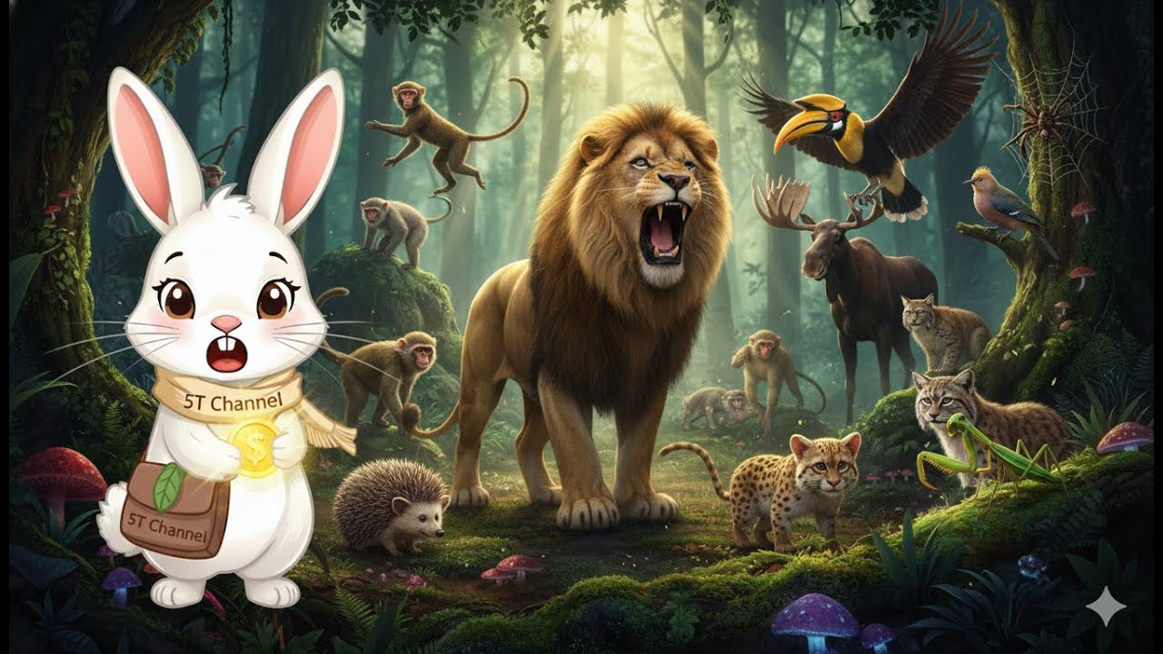 Zuna Du Hành Khám Phá Các Loài Động Vật Hoang Dã Cho Bé Học Vui Cùng 5T Channel  Tập 27