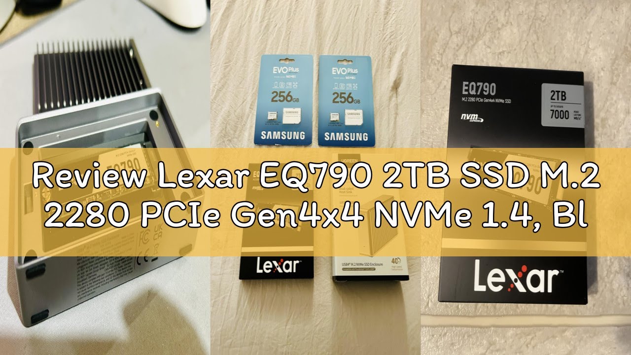 Review Lexar EQ790 2TB SSD M.2 2280 PCIe Gen4x4 NVMe 1.4, Blazing Speeds Up to 7000MB/s Read 5000MB/