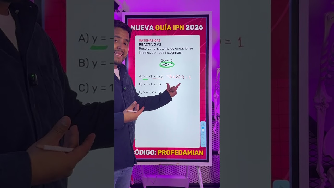 Reactivo #2 Matemáticas – Guía IPN 2026