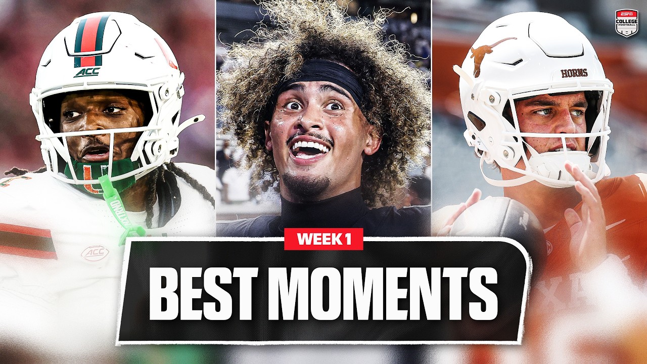BEST PLAYS & MOMENTS from Week 1 of the 2026-27 college football season 🔥 | ESPN College Football