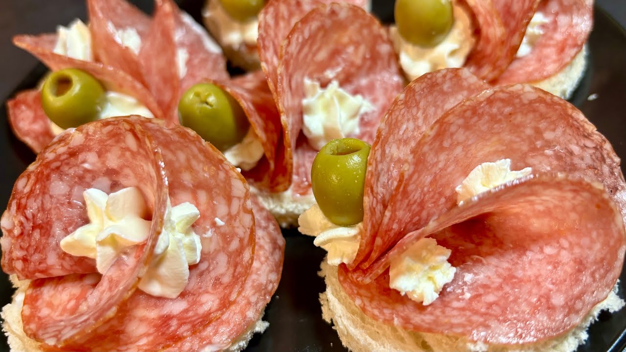 Kako da napravis hladno predjelo #kanapei