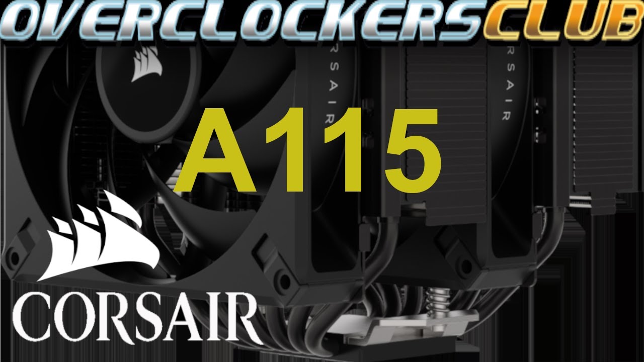 Corsair A115 High Performance Air Cooler Review!