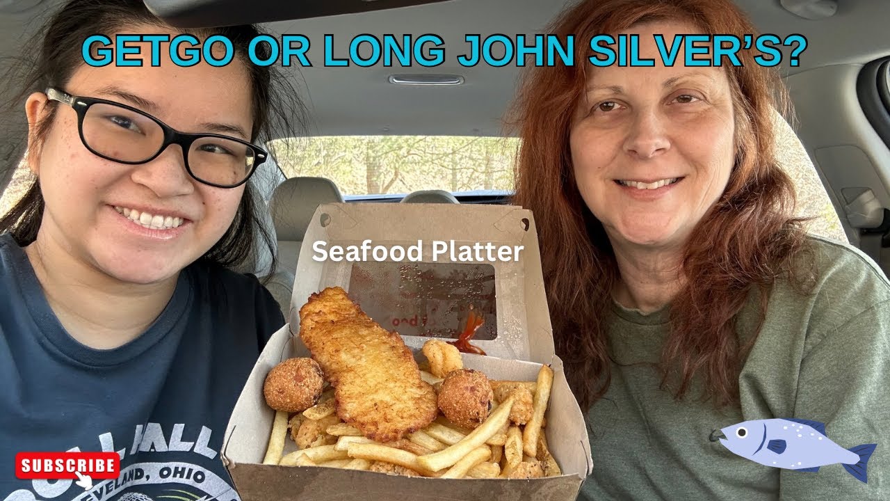 GetGo vs Long John Silver's who has the better seafood platter🐟🦐😊