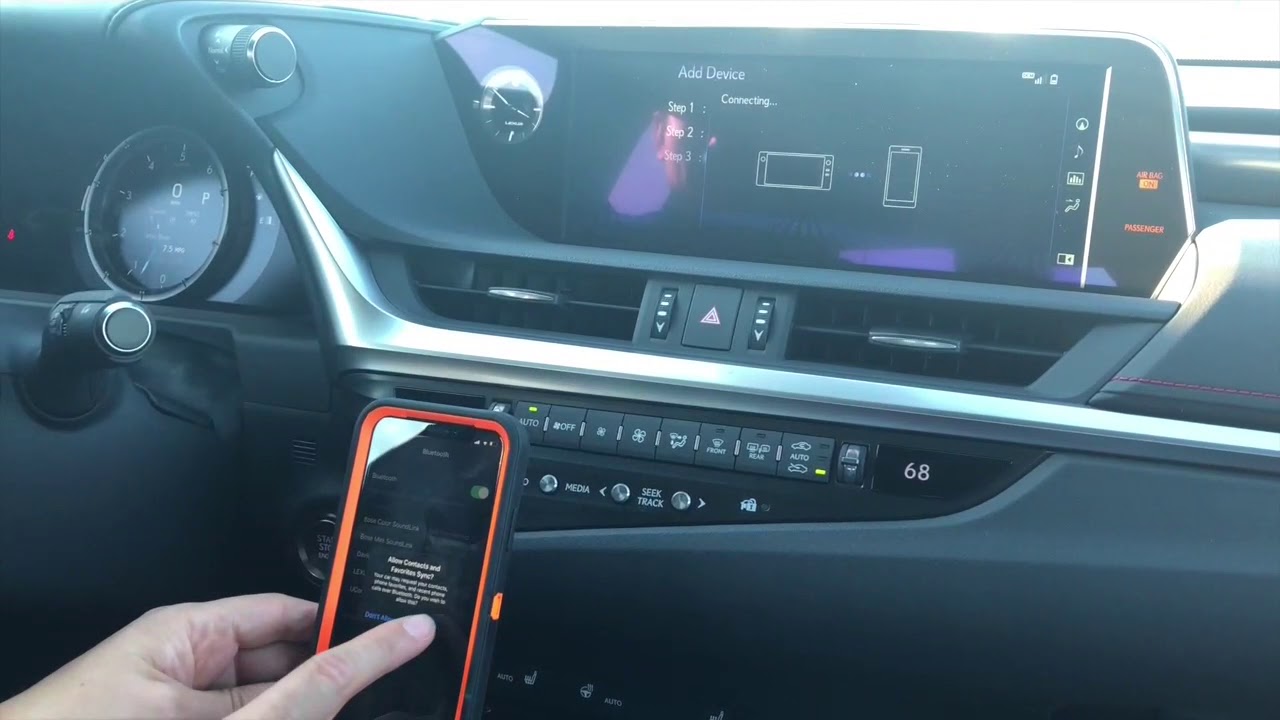 How to: Pair your iPhone w/ your 2020 Lexus ES 350